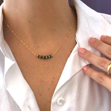 Cargar imagen en el visor de la galería, Collar Jade Esmeralda