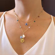 Cargar imagen en el visor de la galería, Collar con millefiori Margaret