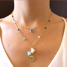 Cargar imagen en el visor de la galería, Collar con millefiori Margaret
